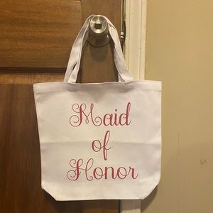 Customizable Maid of Honor Tote